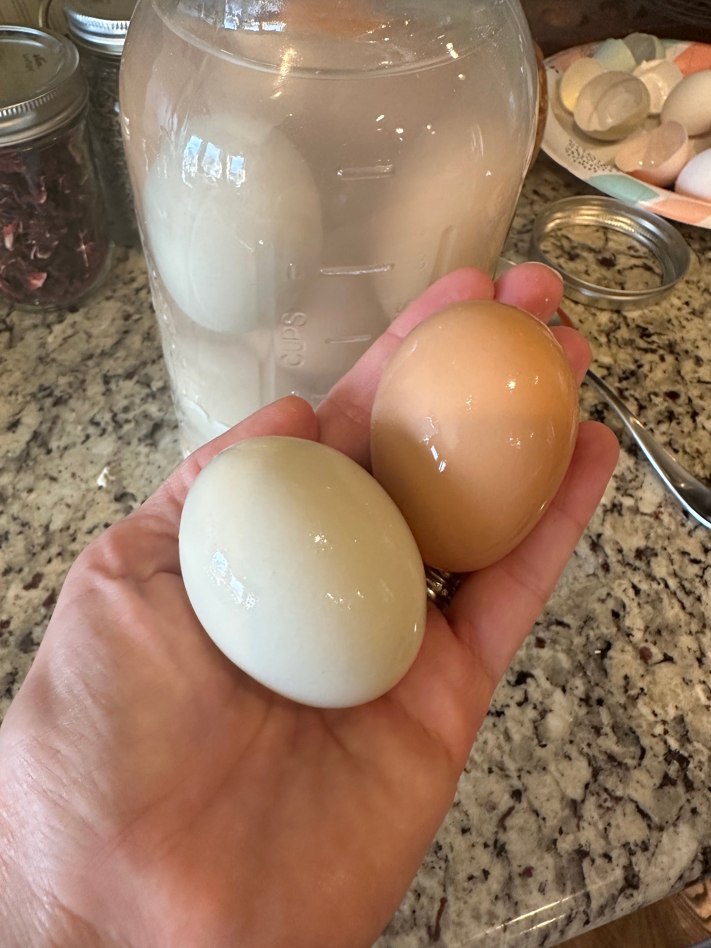 Waterglassed Eggs